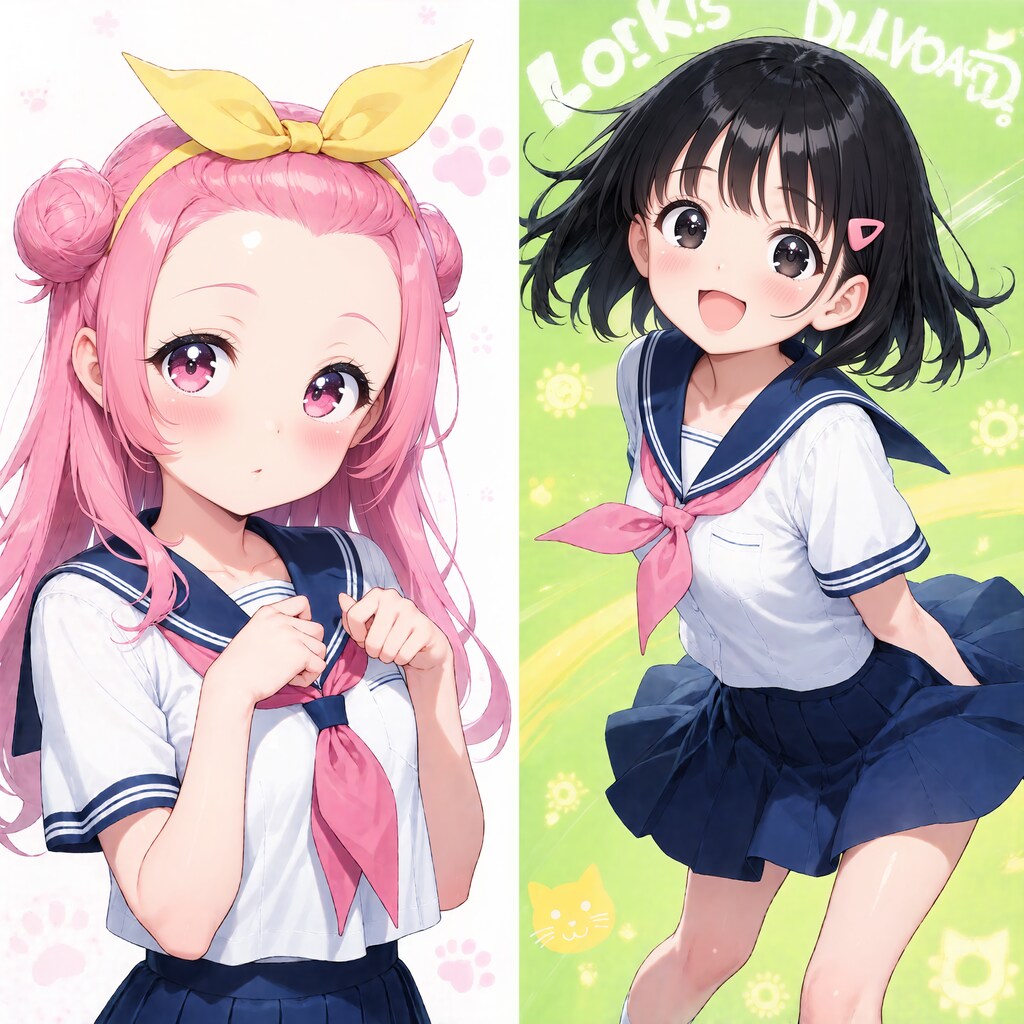 Animaというのを使ってみて生成された画像たち（テスト）