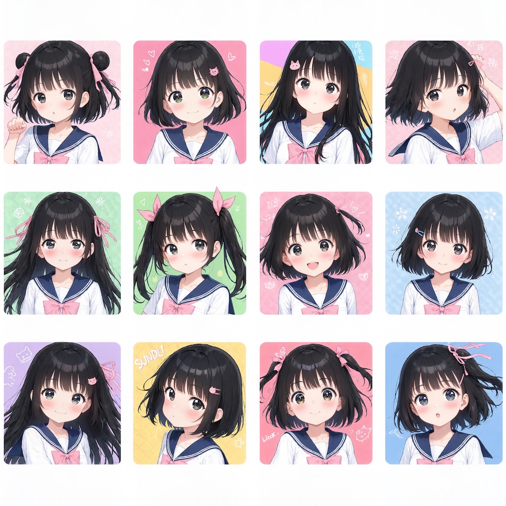Animaというのを使ってみて生成された画像たち（テスト）