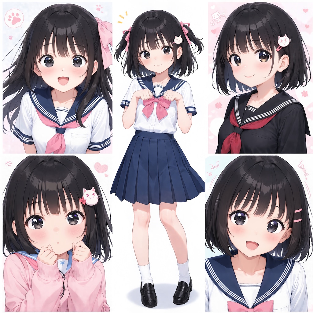 Animaというのを使ってみて生成された画像たち（テスト）