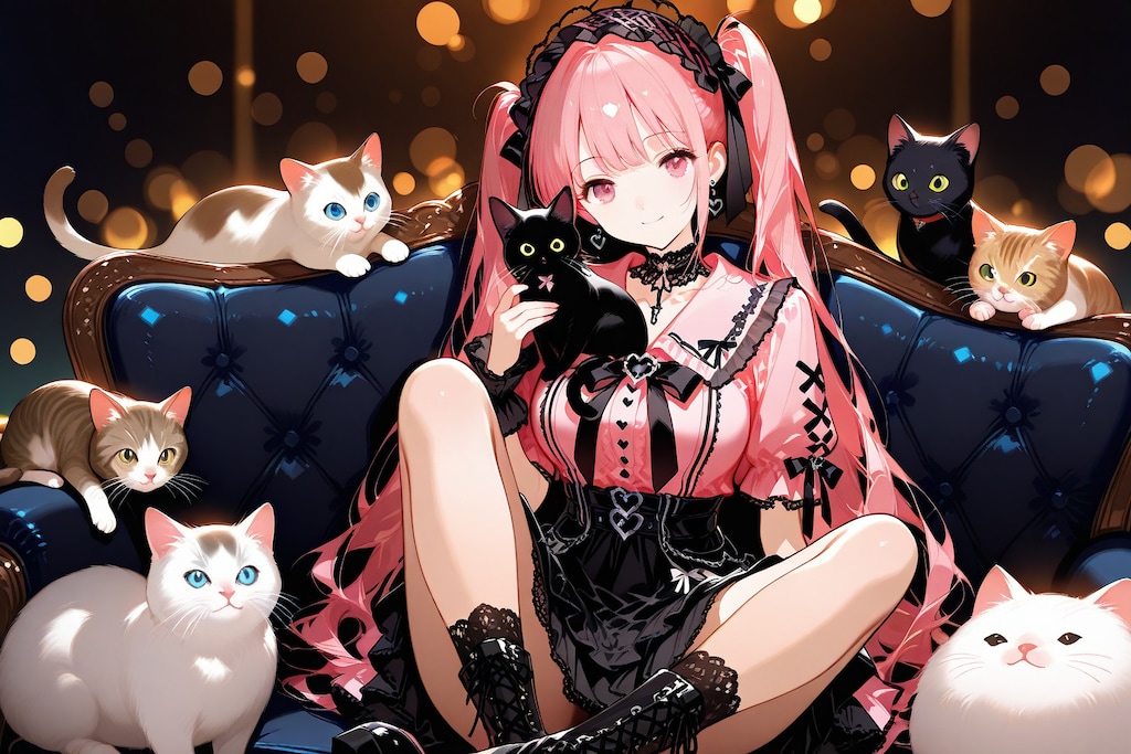 美子ちゃん&猫ちゃん