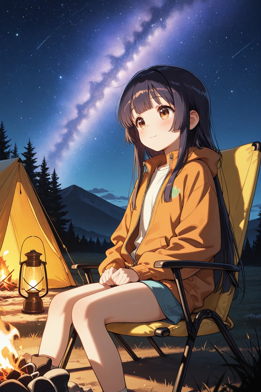 星空キャンプ