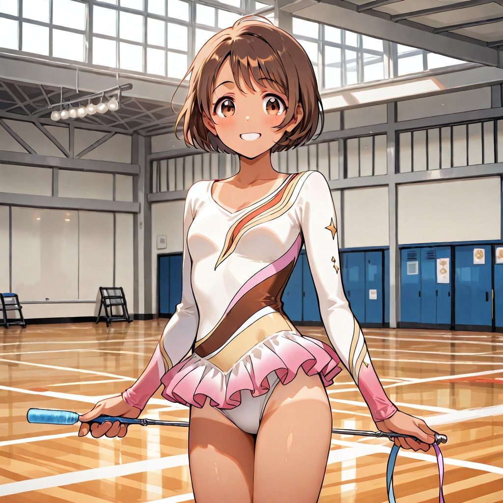 清瀬こむぎの新体操