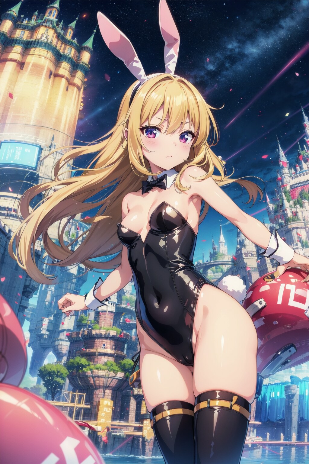 bunny × amusement park