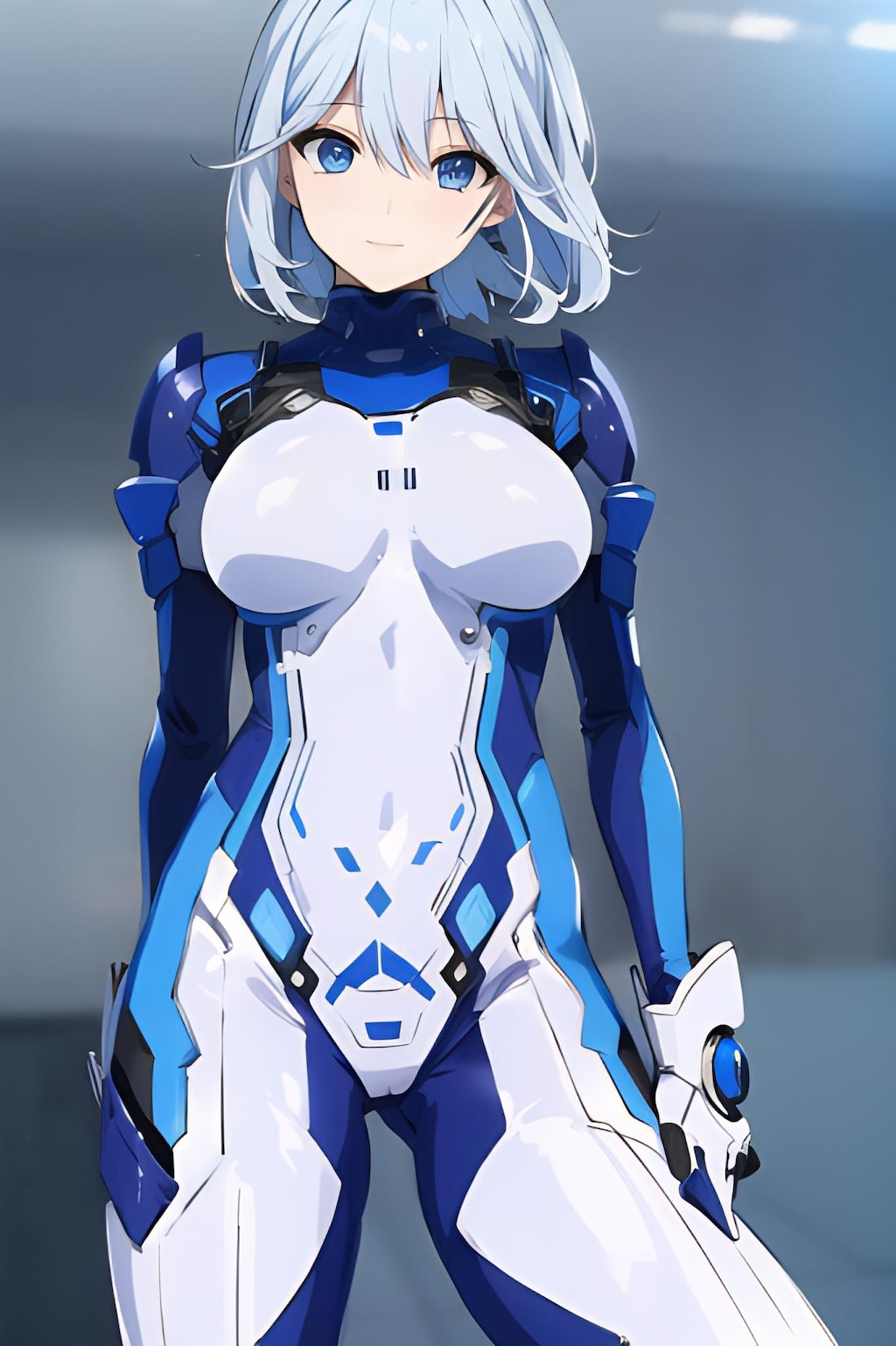 青いパイロットスーツ4