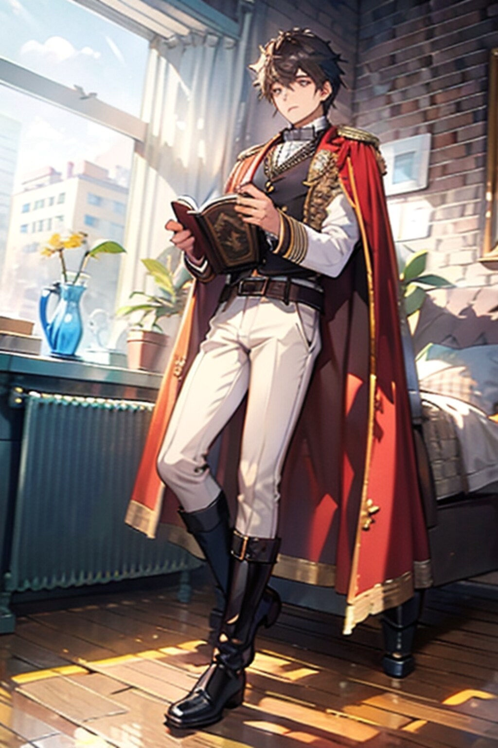 ファンタジーな洞窟地下、大きな男性学者2-3-4