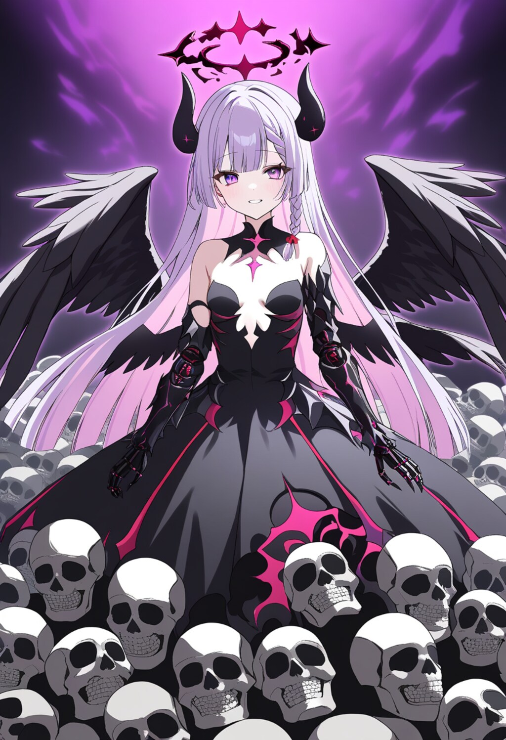 堕天のはじまり、とめてね？[days AI]