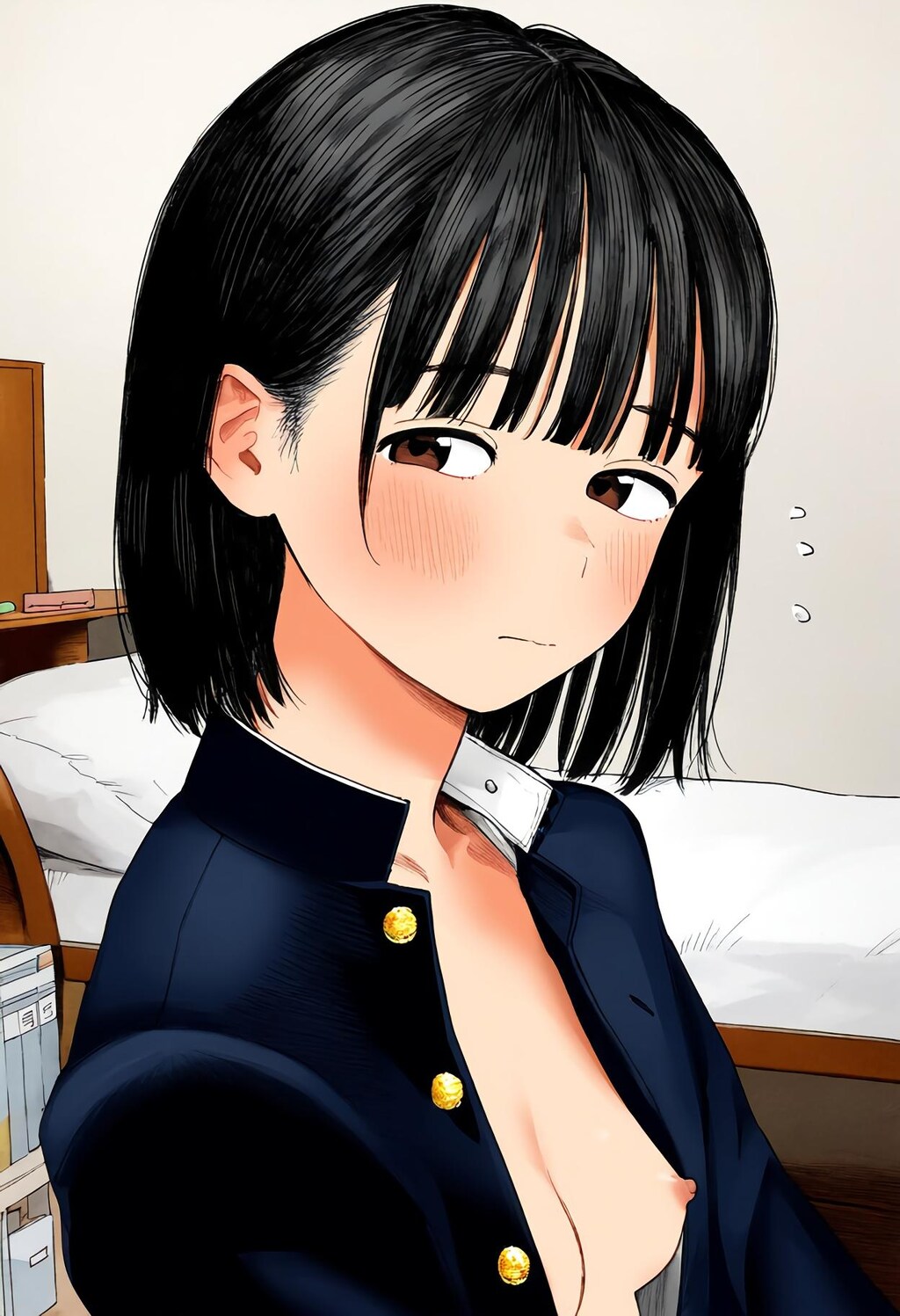 彼氏の学ラン少女