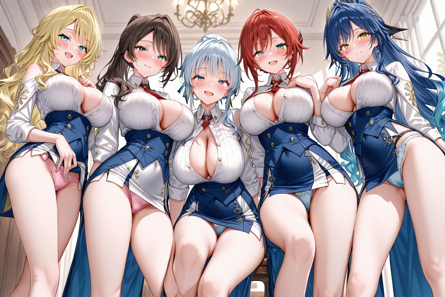 みんなパンチラ