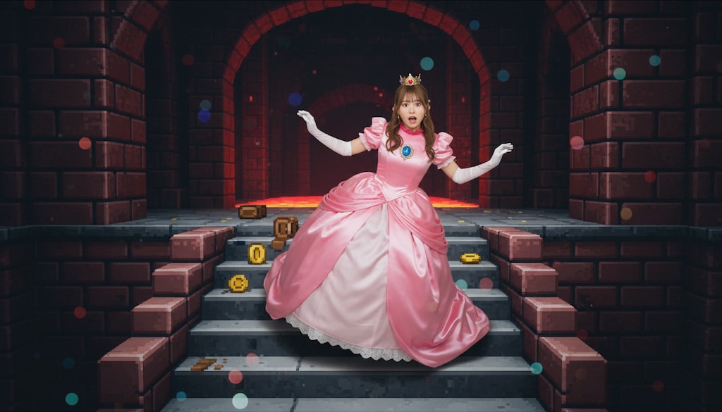 プリンセス・ピーチ（ドジっ子Ver.）