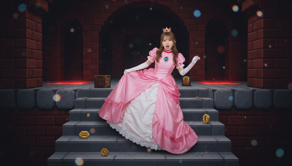 プリンセス・ピーチ（ドジっ子Ver.）