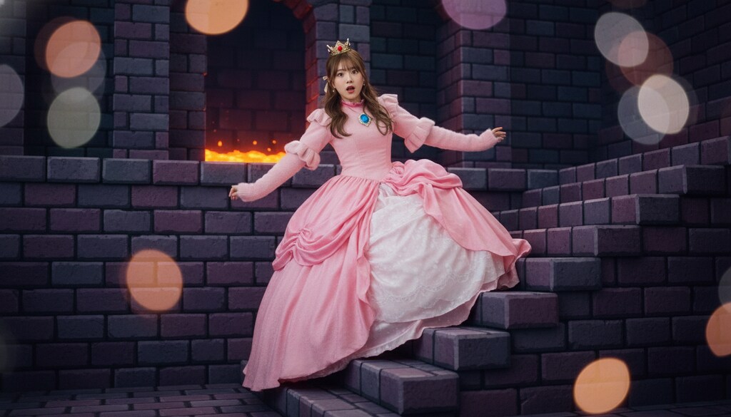 プリンセス・ピーチ（ドジっ子Ver.）