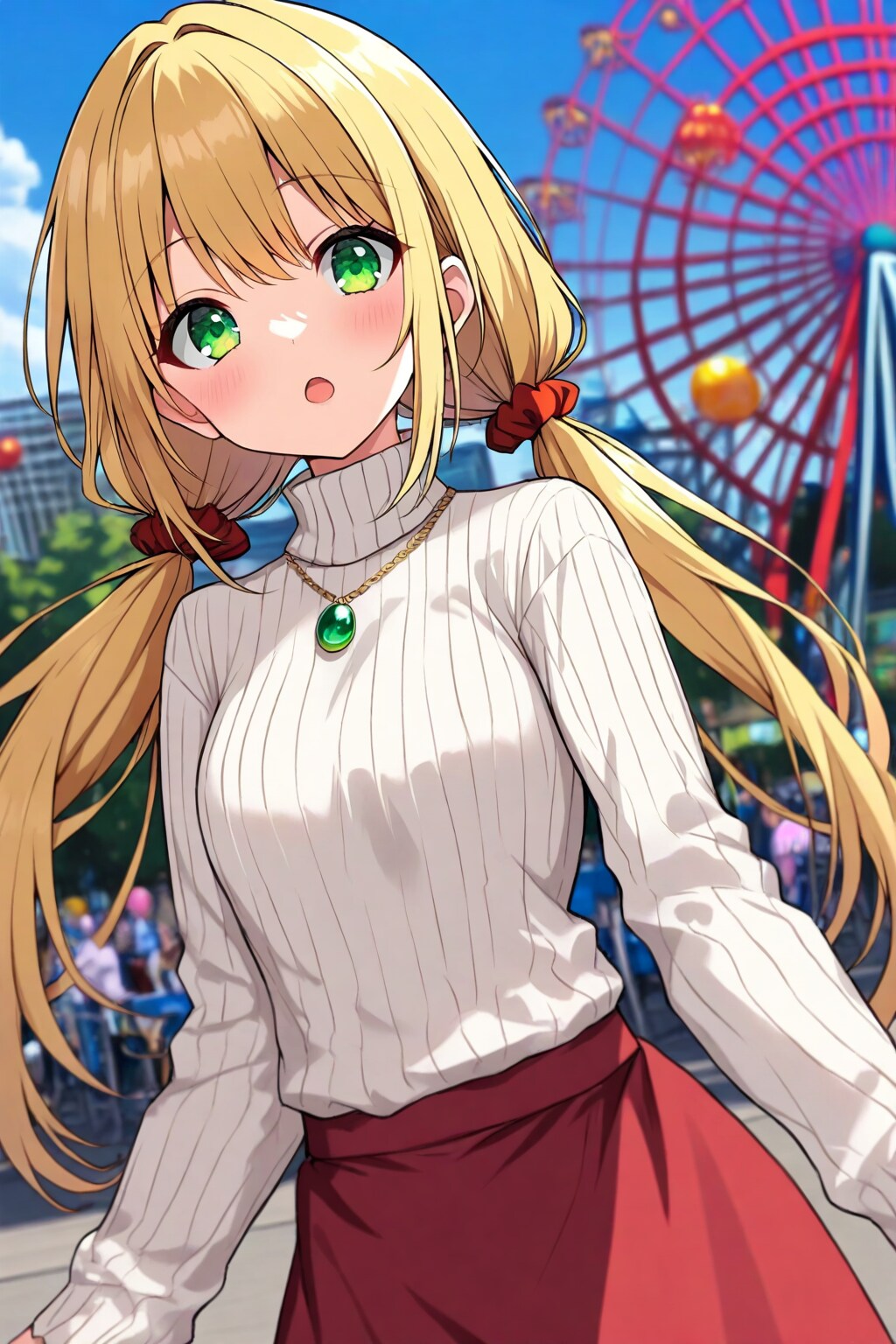 観覧車と茉莉花ちゃん