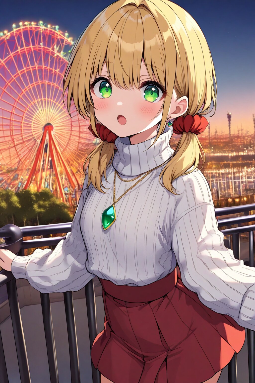 観覧車と茉莉花ちゃん