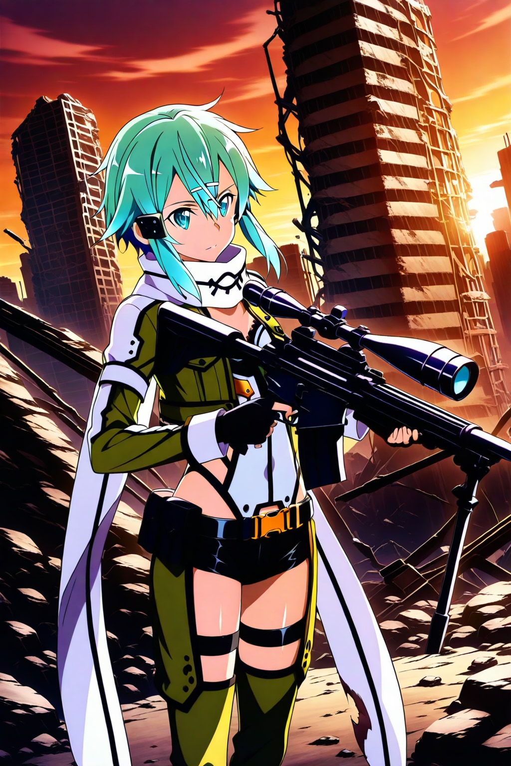 リメイク版 : シノン　- ソードアートオンライン　GGO -