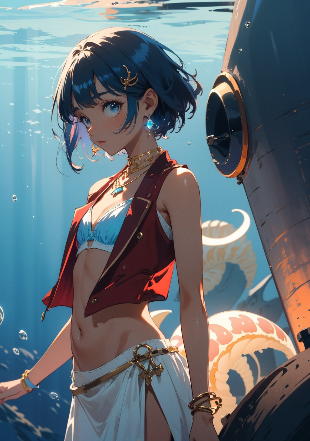 ナディアっぽい少女