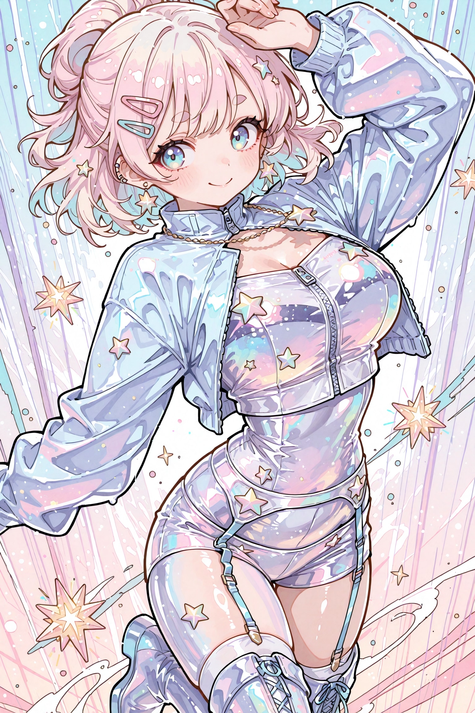 爆乳むちむちきゅるるん娘 | の人気AIイラスト・グラビア