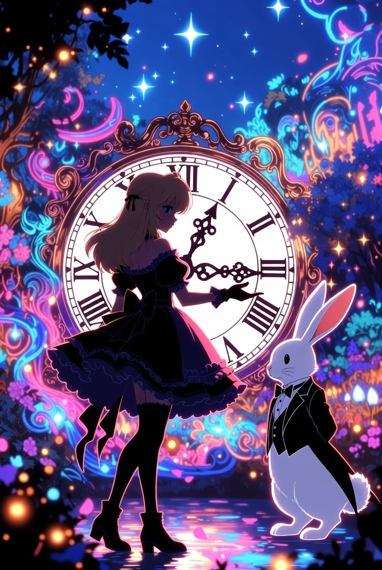 Gothic Lolita Alice in wonder Land