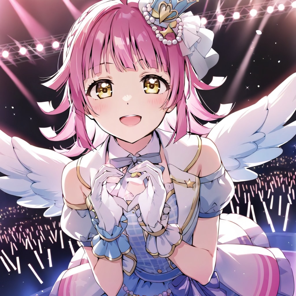 璃奈ちゃんボードが不要な笑顔の天王寺璃奈 | の人気AIイラスト・グラビア