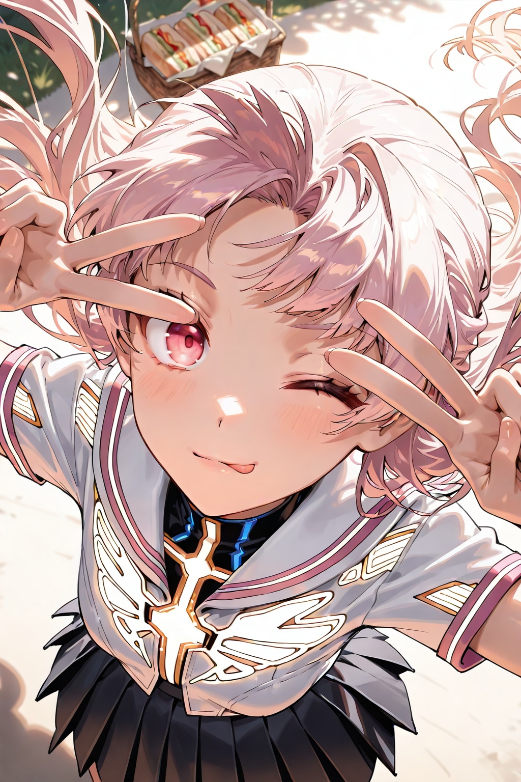 ダブルピース
