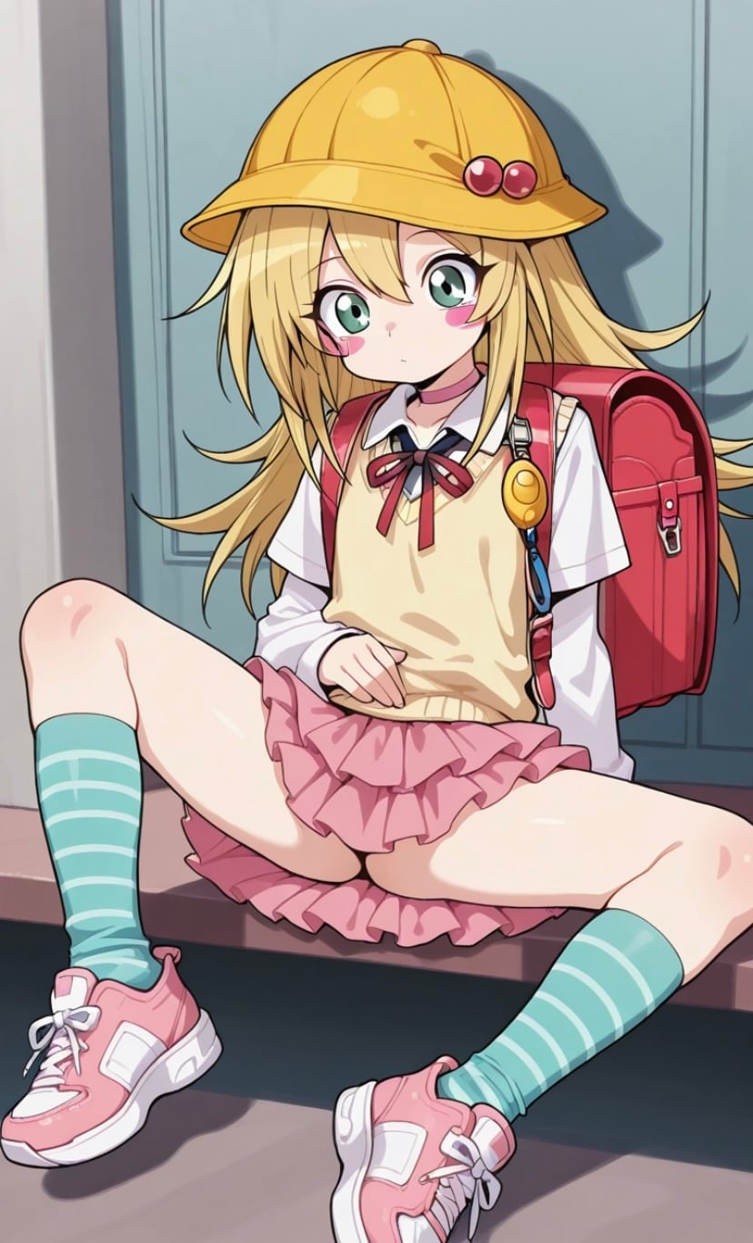 ピンクのスカート☆