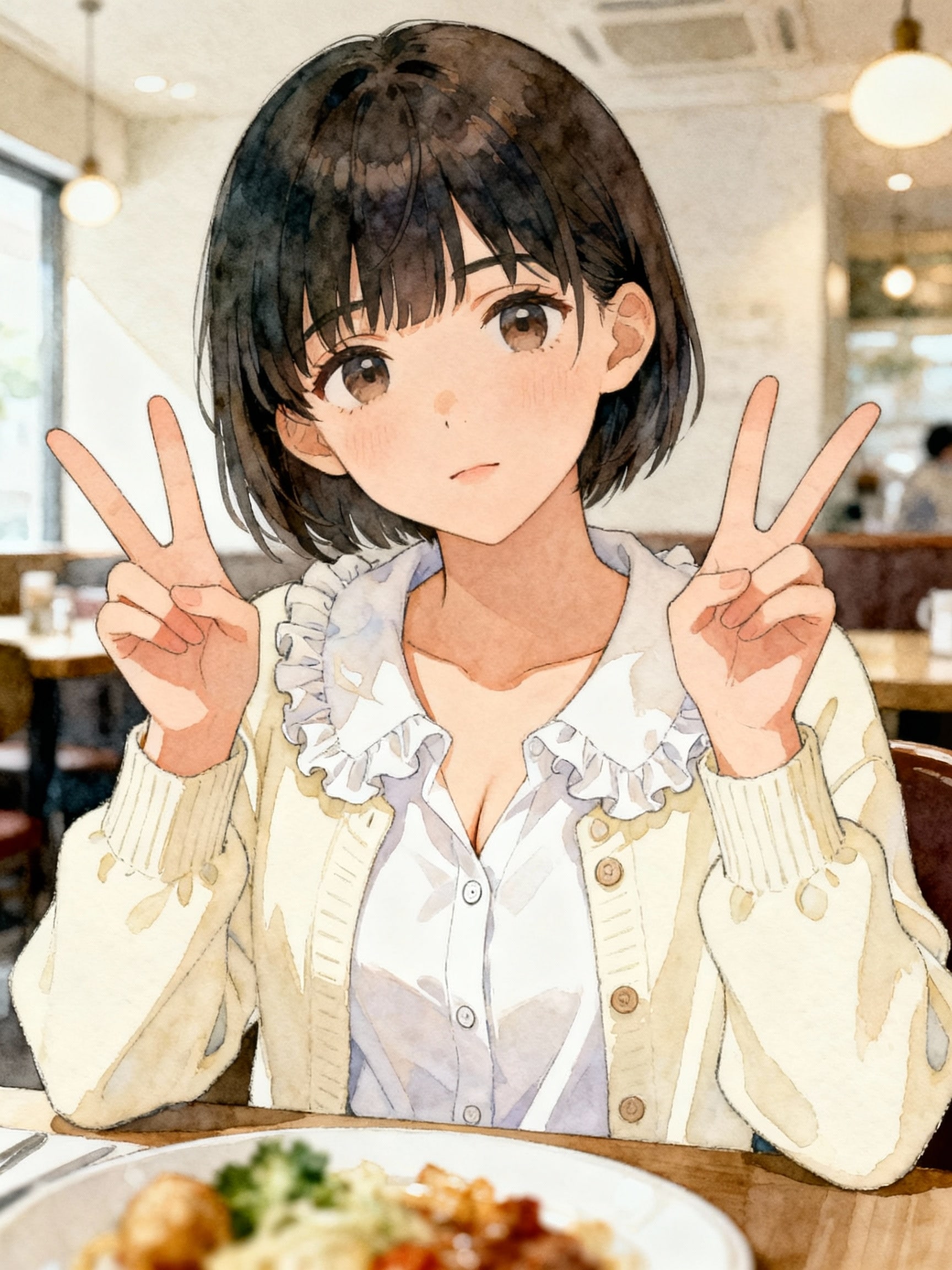 昼食 | の人気AIイラスト・グラビア