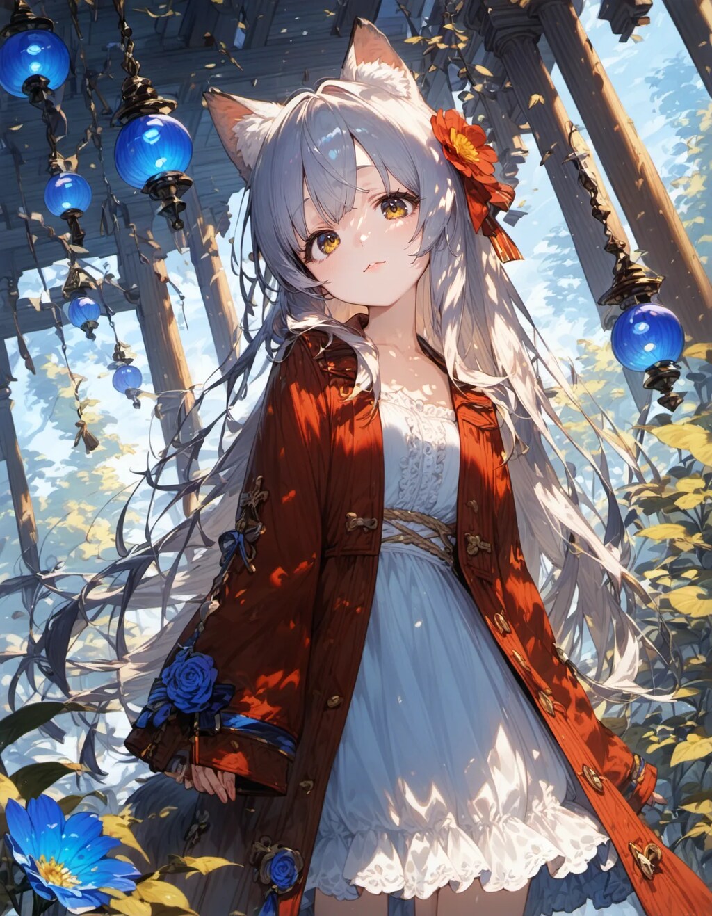 The Fox of the Blue Lanterns