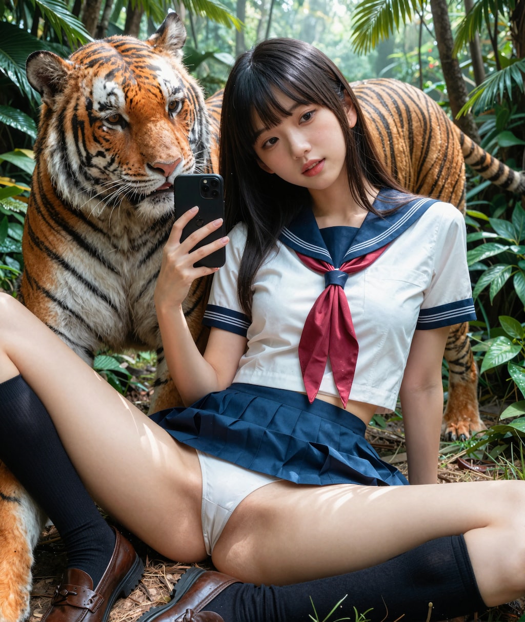 美女と猛獣
