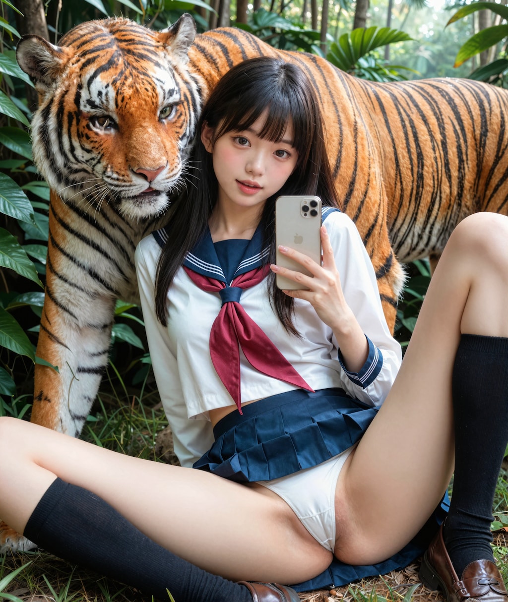 美女と猛獣