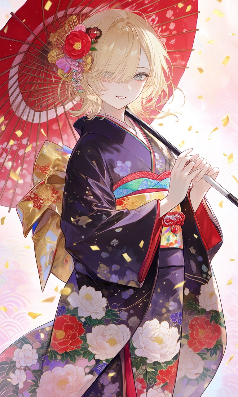 和傘のLeiさん