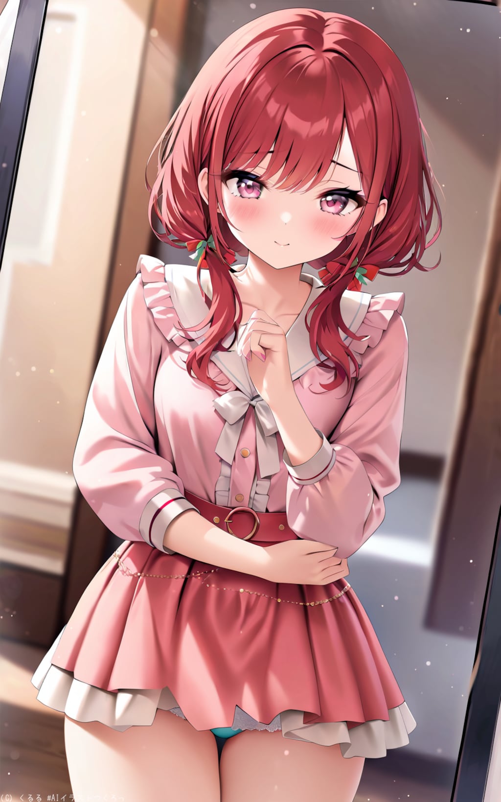 春ファッション凛紅②R15ver.