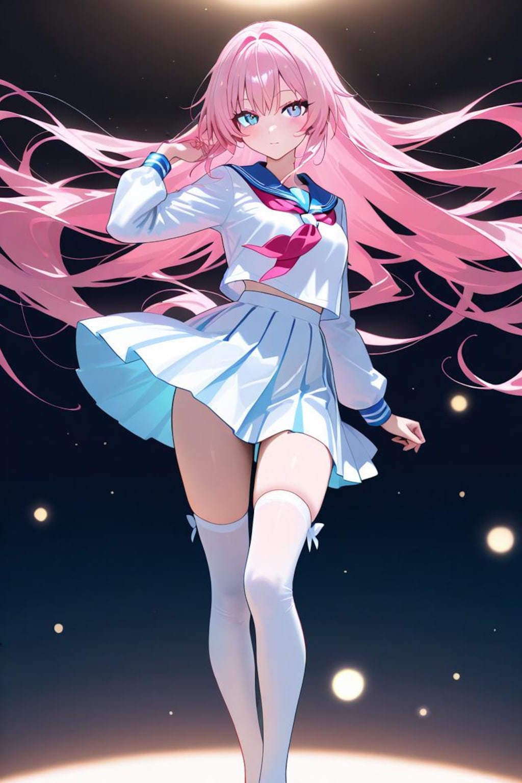 ピンクロングJK