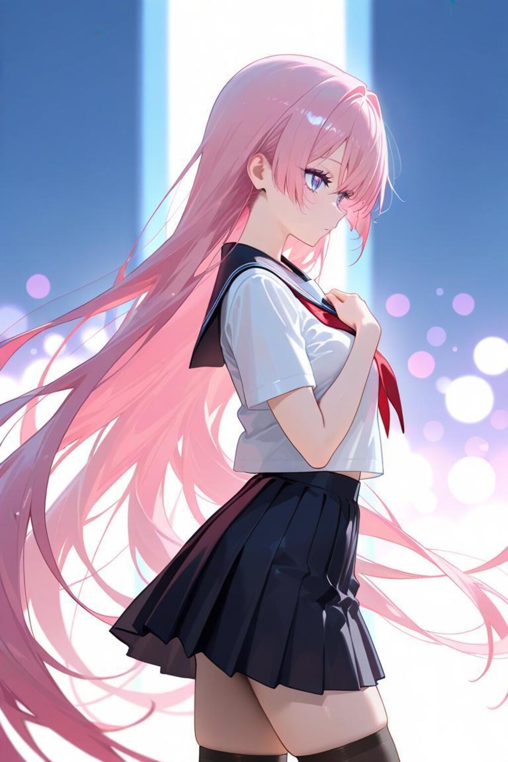 ピンクロングJK