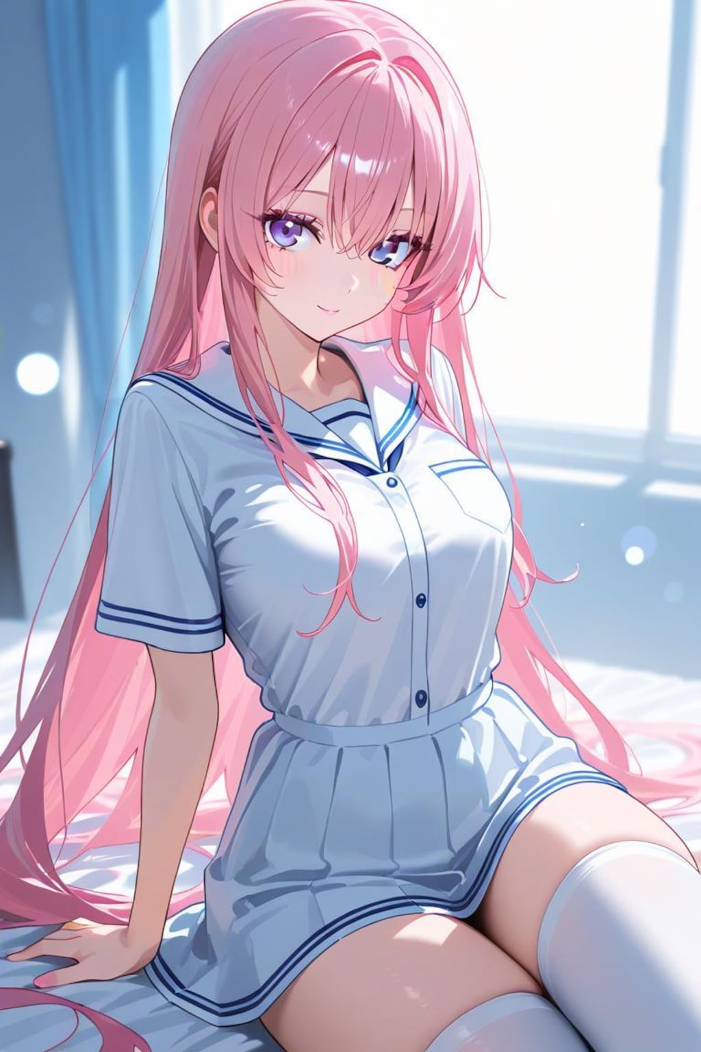 ピンクロングJK