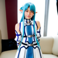 コスプレ写真風_アスナ（SAO）_ALO衣装 6枚目