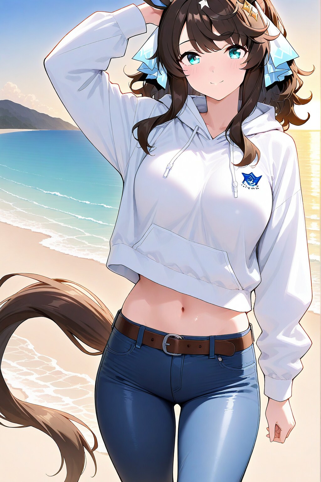 デアリングタクトと散歩