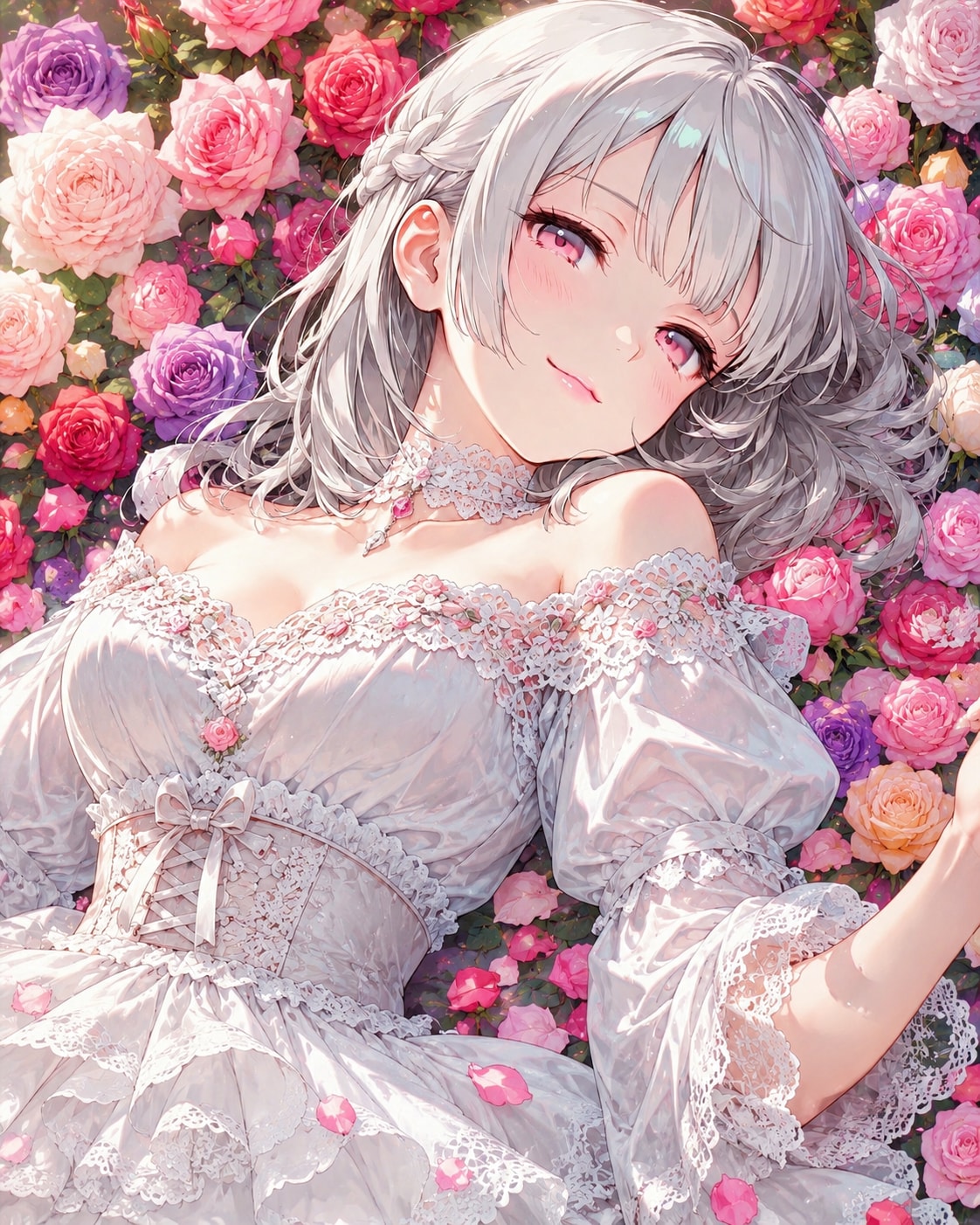 薔薇 | の人気AIイラスト・グラビア