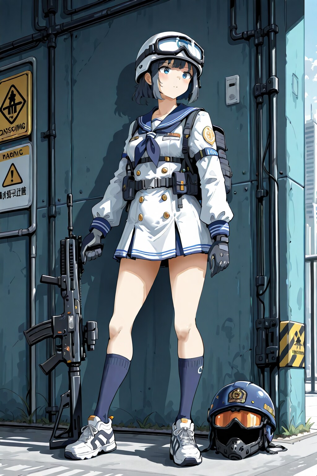 武装したJK