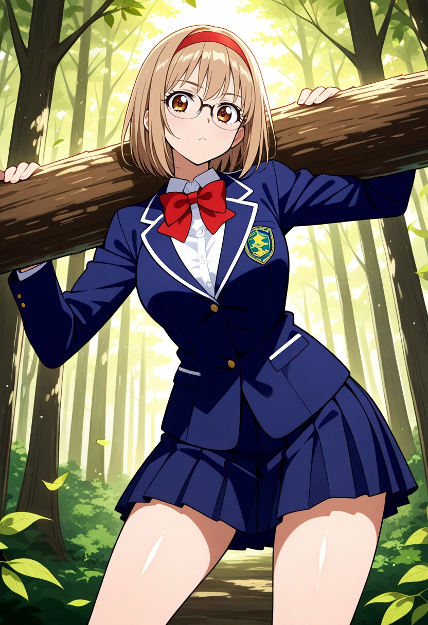 とりあえず丸太持ってきました！