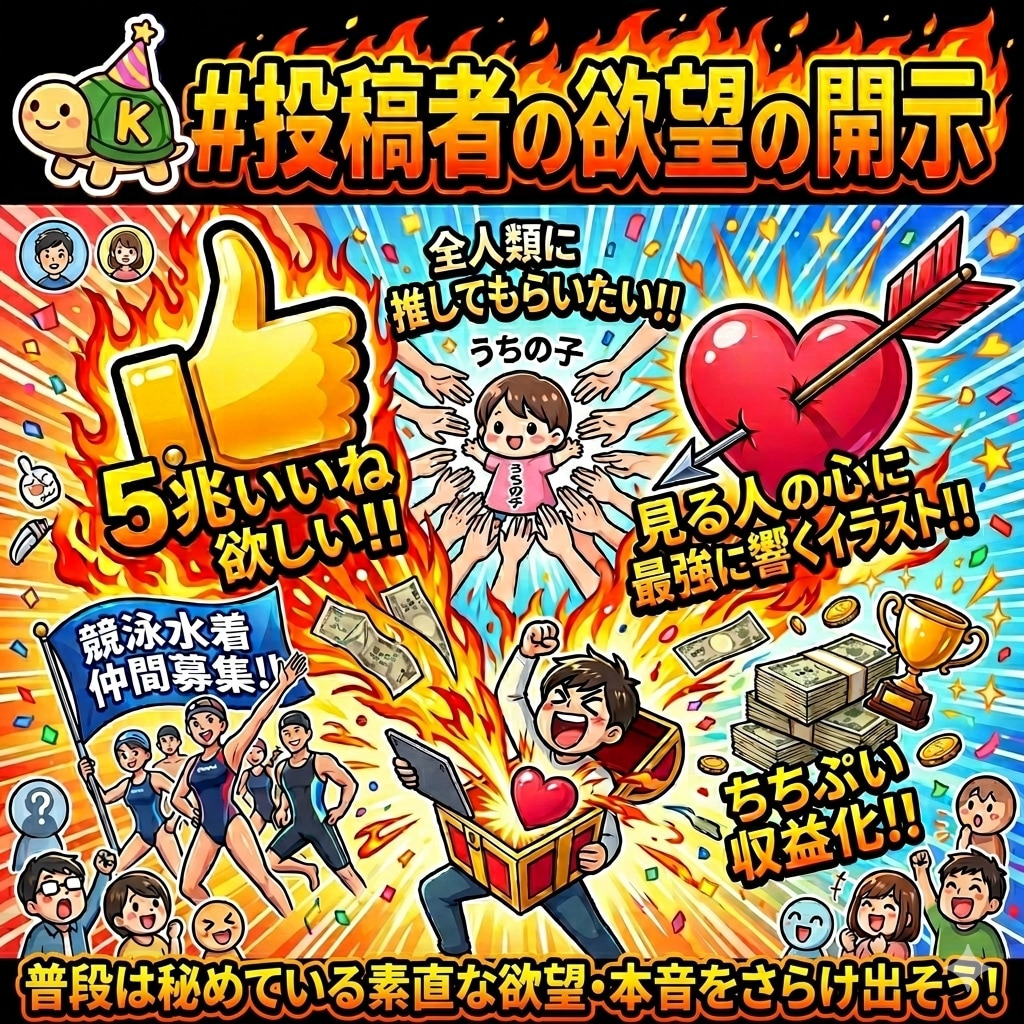#投稿者の欲望の開示 企画開始！！