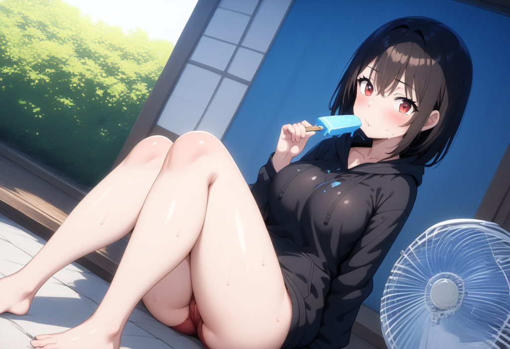 幼馴染みが無防備で目のやり場に困る...