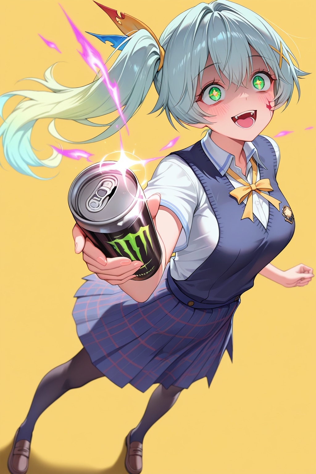 エナドリ飲んで変身だ