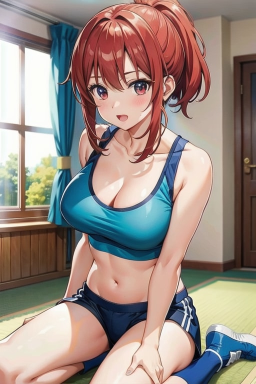 フゥ…ちょっと休憩💦