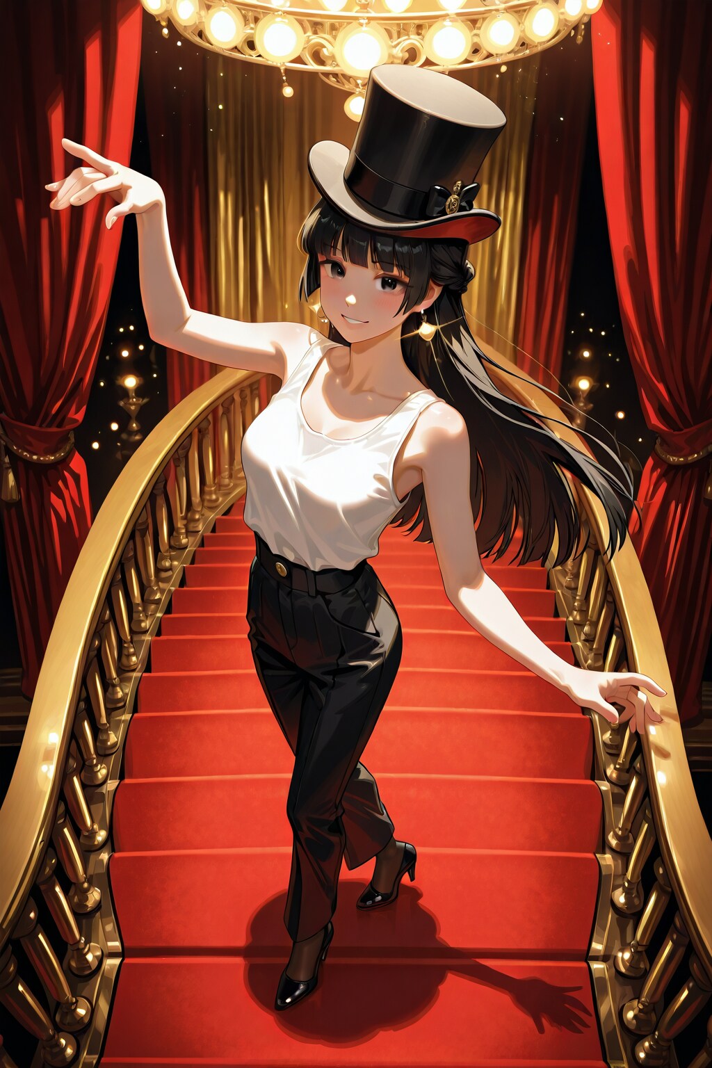 かっこかわいいダンサー白鳥英美梨の東京宝塚劇場公演