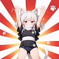 お気に入りのマフラーが洗濯中だったのでタオルで代用してみた忍ルマ 4枚目