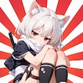 お気に入りのマフラーが洗濯中だったのでタオルで代用してみた忍ルマ 2枚目