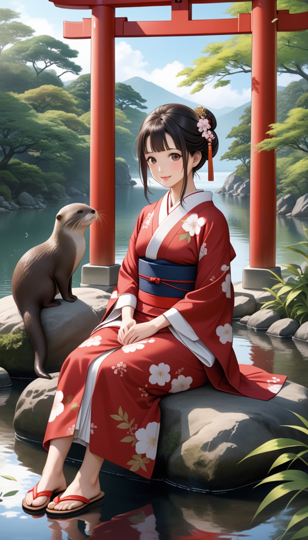 獺祭：美味しいお酒なんだって！　私はお酒　飲めないんですけど