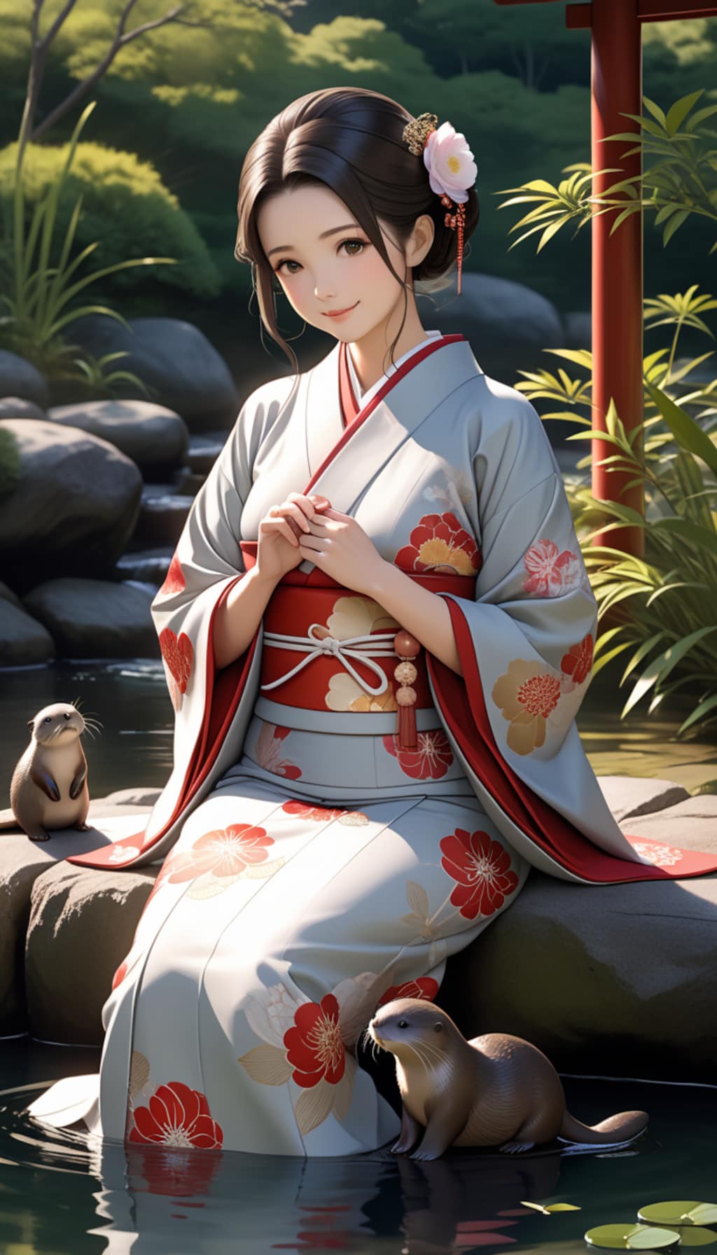 獺祭：美味しいお酒なんだって！　私はお酒　飲めないんですけど