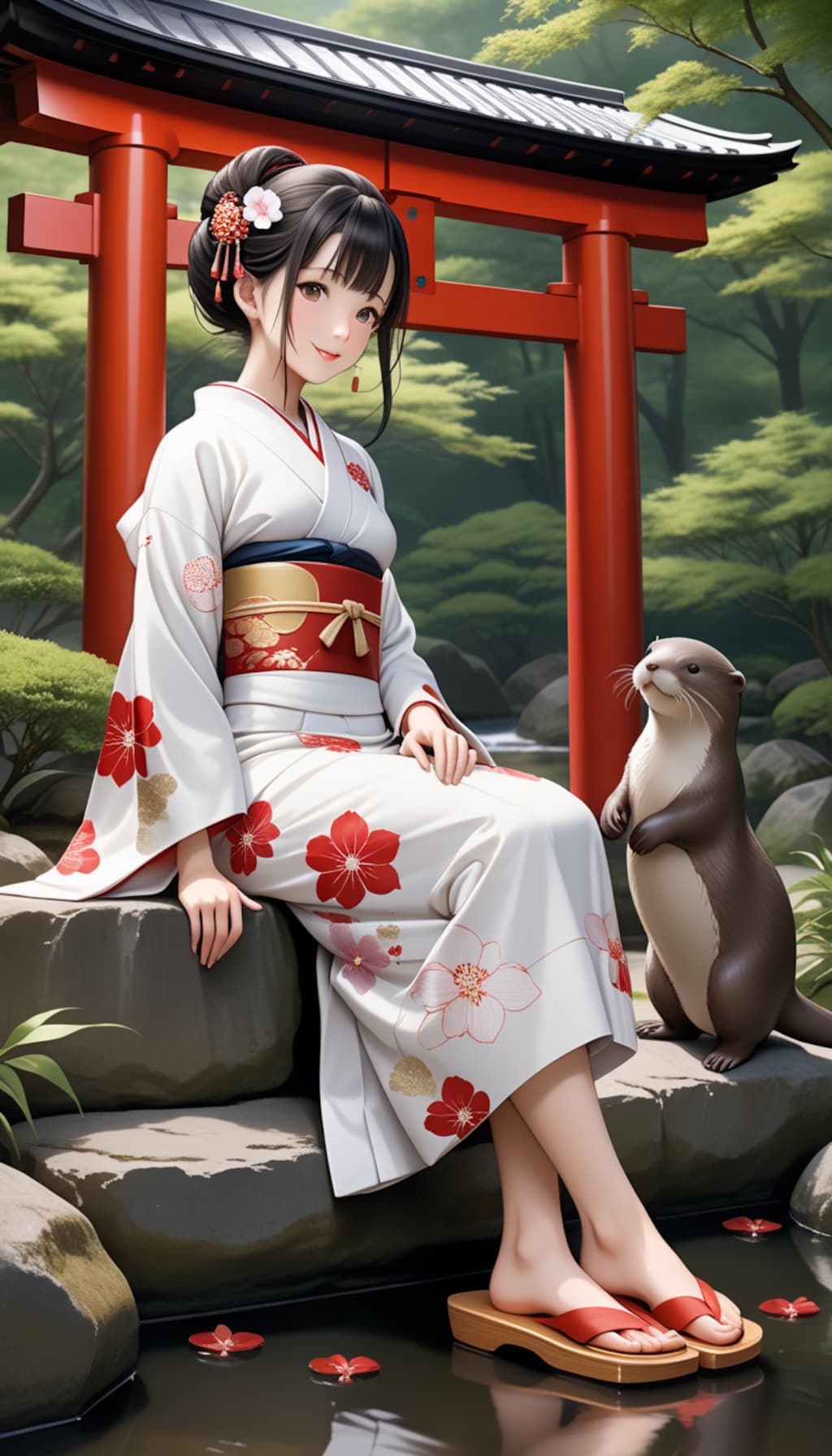 獺祭：美味しいお酒なんだって！　私はお酒　飲めないんですけど