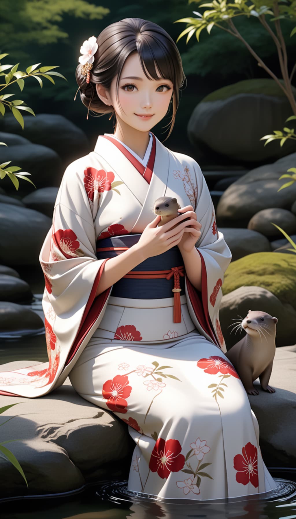 獺祭：美味しいお酒なんだって！　私はお酒　飲めないんですけど