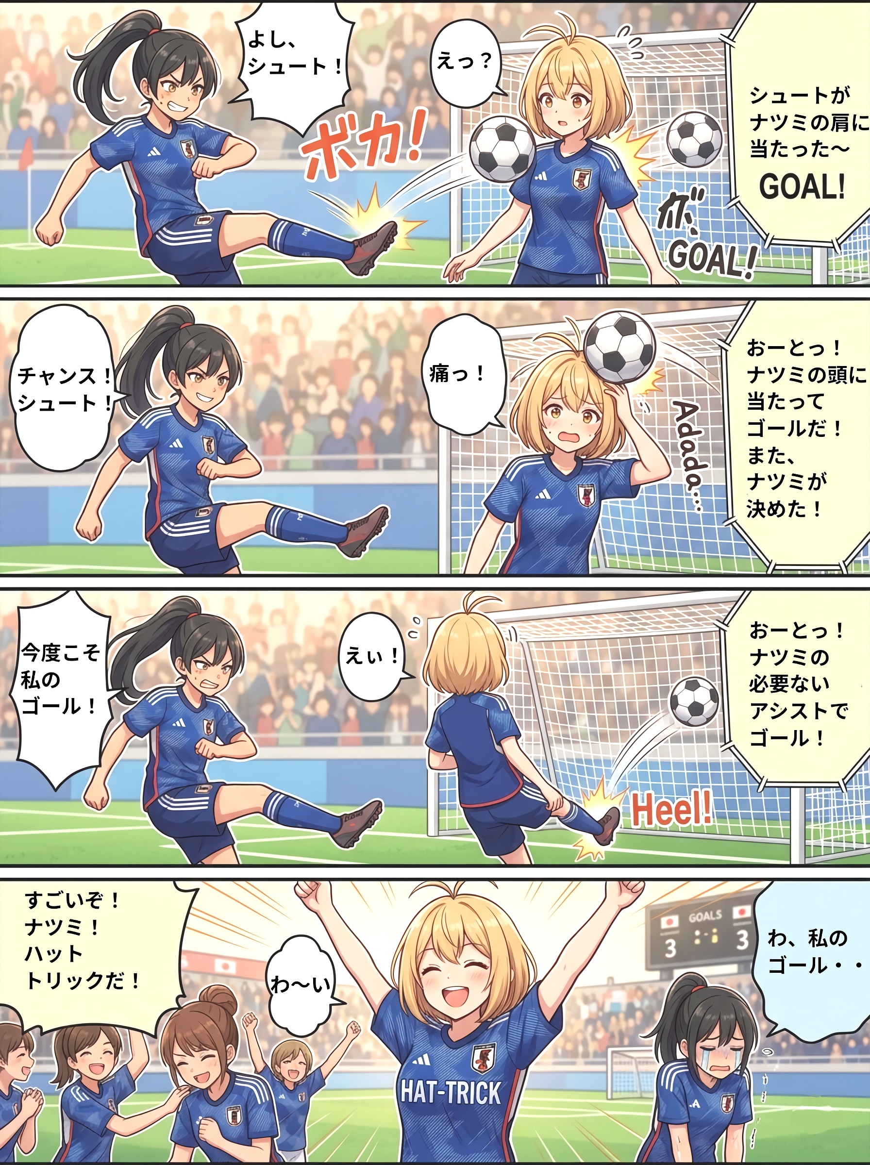 全力アイドルナツミちゃん〜ハットトリック編